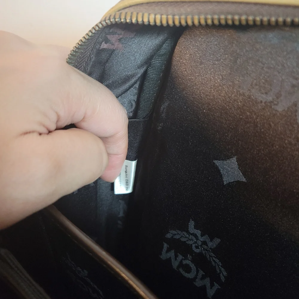 100% Authentic MCM laptop bag